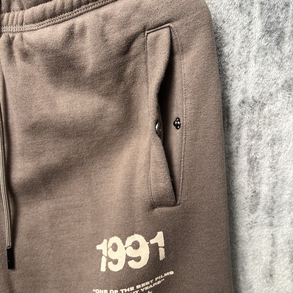 Boyz N The Hood Sweatpants Shoe Palace Men's Size Small Baggy Pants Brown - Picture 7 of 10